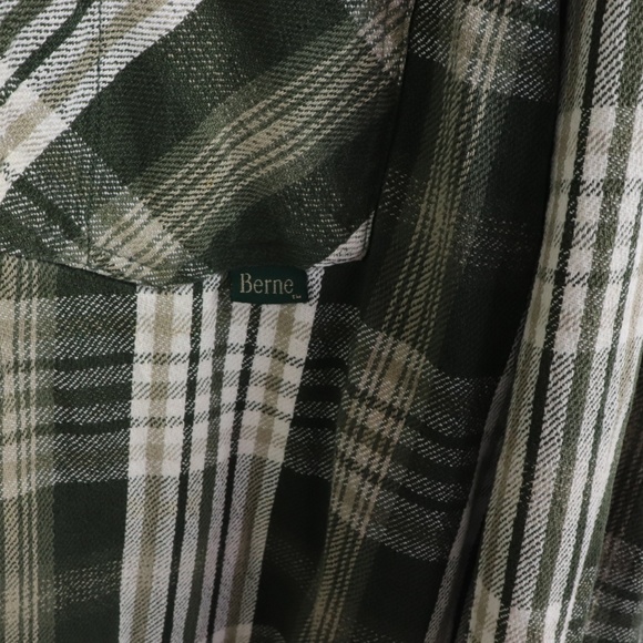 Vintage Berne Apparel Pearl Snap Flannel Shirt XL - Picture 4 of 8